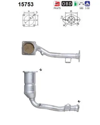 Catalytic Converter Citroën SAXO