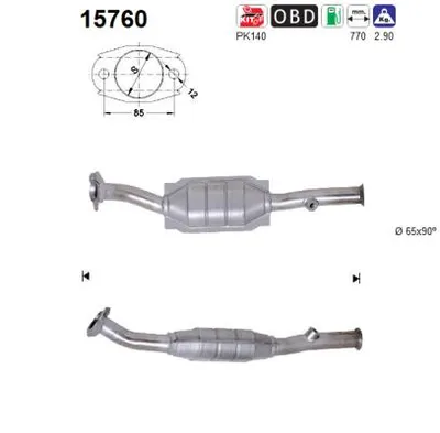 Catalytic Converter Peugeot 306 Hatchback · Peugeot 306 · Citroën BERLINGO / BERLINGO FIRST Box Body/MPV