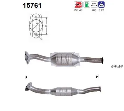 Catalytic Converter Citroën XSARA · Citroën XSARA Break · Citroën XSARA Coupe