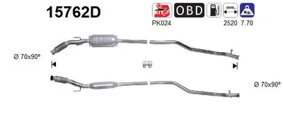 Catalytic Converter Citroën XSARA PICASSO