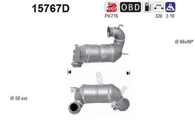 Catalytic Converter Peugeot 307 · Peugeot 307 Break · Peugeot 307 SW