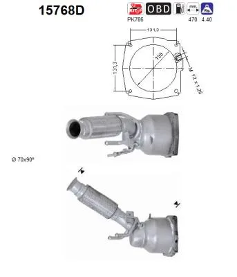 Catalytic Converter Peugeot 307 · Peugeot 307 Break · Peugeot 307 SW