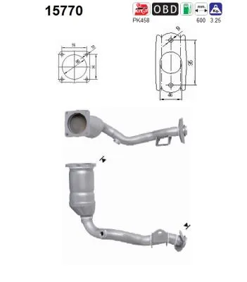 Catalytic Converter Citroën C3 I · Citroën C2 · Citroën C2 ENTERPRISE