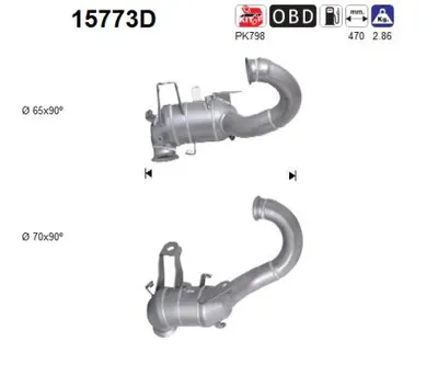 Catalytic Converter Peugeot EXPERT TEPEE · Citroën C8 · Peugeot 807