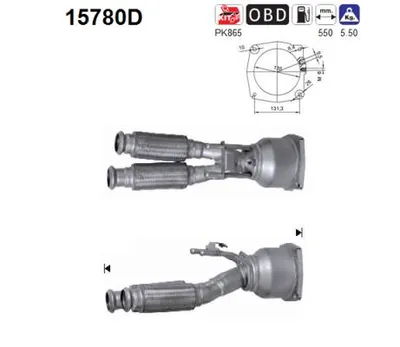 Catalytic Converter Peugeot 407 Coupe · Peugeot 407 · Peugeot 407 SW