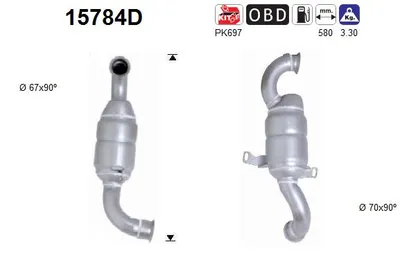 Catalytic Converter Citroën XSARA PICASSO