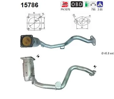 Catalytic Converter Peugeot 306 Hatchback · Peugeot 306 · Citroën BERLINGO / BERLINGO FIRST Box Body/MPV