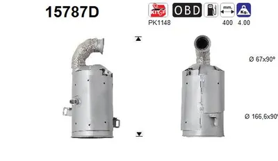 Catalytic Converter Peugeot 208 I · Citroën DS3 · Peugeot 207