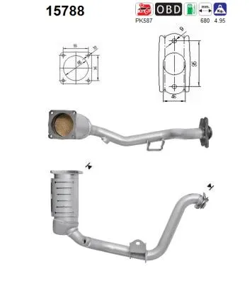 Catalytic Converter Citroën XSARA PICASSO