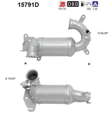 Catalytic Converter Peugeot 508 I · Peugeot 508 SW I · Peugeot 407 Coupe