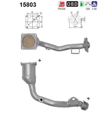 Catalytic Converter Citroën C3 II