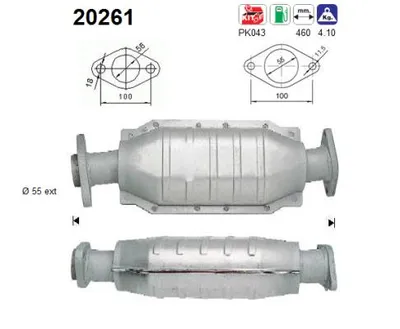 Catalytic Converter Ford ESCORT V · Ford ESCORT VI