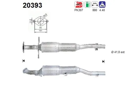 Catalytic Converter Ford FOCUS I · Ford FOCUS I Saloon · Ford FOCUS I Turnier