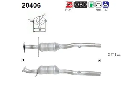 Catalytic Converter Ford FOCUS I · Ford FOCUS I Saloon · Ford FOCUS I Turnier