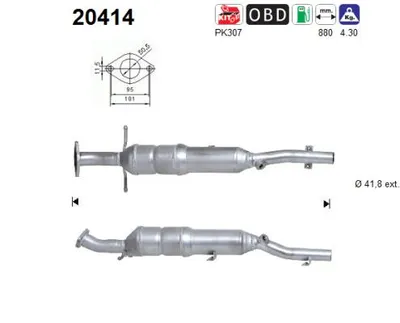 Catalytic Converter Ford FOCUS I · Ford FOCUS I Saloon · Ford FOCUS I Turnier