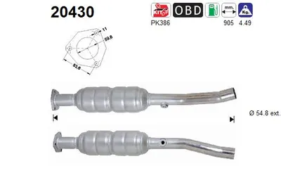 Catalytic Converter Ford GALAXY I