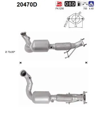 Catalytic Converter Ford S-MAX · Ford MONDEO IV · Ford MONDEO IV Turnier