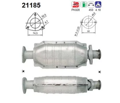 Catalytic Converter Opel ASTRA F Hatchback · Opel ASTRA F Saloon · Opel ASTRA F Estate