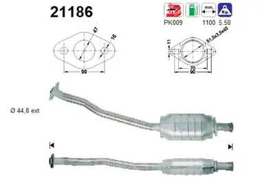 Catalytic Converter Opel ASTRA F Saloon · Opel ASTRA F Hatchback · Opel ASTRA F Estate