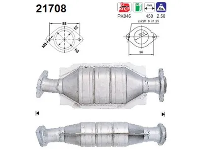 Catalytic Converter Opel VECTRA B Hatchback · Opel VECTRA B · Opel VECTRA B Estate