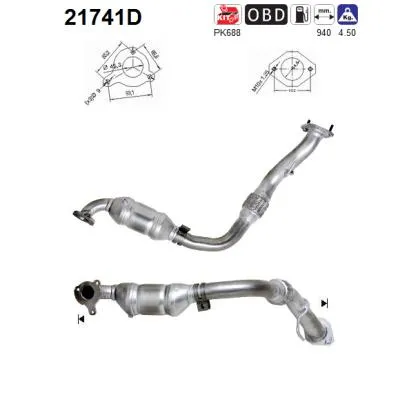 Catalytic Converter Opel FRONTERA B
