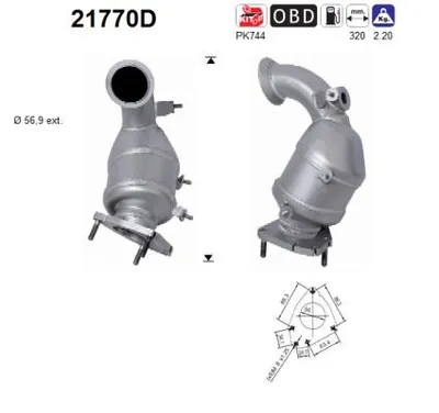 Catalytic Converter Opel SIGNUM Hatchback · Vauxhall SIGNUM · Saab 9-3