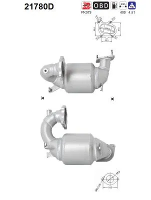 Catalytic Converter Vauxhall MOVANO Mk I Combi · Vauxhall MOVANO Mk I Van · Vauxhall MOVANO Mk I Chassis/Cab