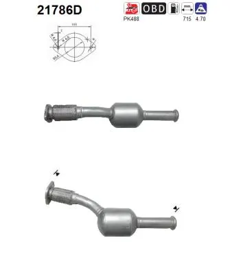 Catalytic Converter Renault TRAFIC II Van · Opel VIVARO A Bus · Opel VIVARO A Van