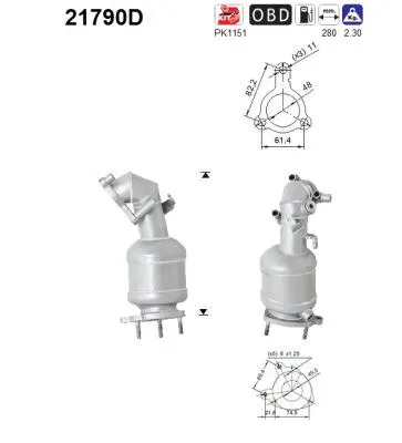 Catalytic Converter Opel ASTRA J Sports Tourer · Vauxhall ASTRA Mk VI Estate · Vauxhall MERIVA Mk II