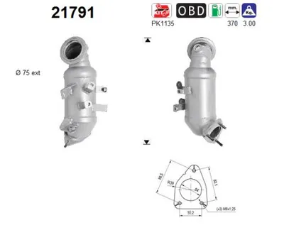 Catalytic Converter Opel ASTRA J Sports Tourer · Vauxhall ASTRA Mk VI Estate · Opel ASTRA J