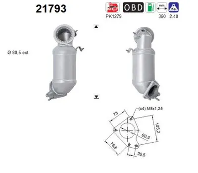 Catalytic Converter Opel ASTRA J Sports Tourer · Opel CORSA D · Opel ASTRA J GTC