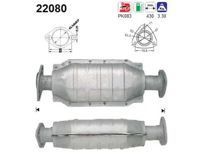 Catalytic Converter Rover 200 II Hatchback · Rover 200 II Convertible · Rover 200 Coupe