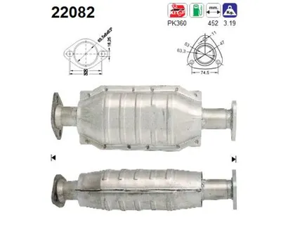 Catalytic Converter Honda CR-V I