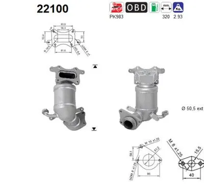 Catalytic Converter Honda JAZZ III