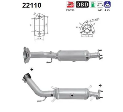 Catalytic Converter Honda FR-V