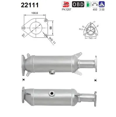 Catalytic Converter Honda ACCORD VII · Honda ACCORD VII Tourer