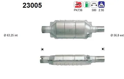 Catalytic Converter Jeep GRAND CHEROKEE I · Jeep CHEROKEE