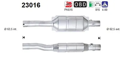 Catalytic Converter Jeep GRAND CHEROKEE II