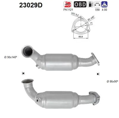 Catalytic Converter Jeep GRAND CHEROKEE III