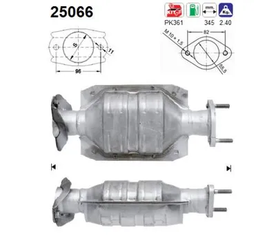 Catalytic Converter Mazda 323 III Saloon · Mazda 323 III Hatchback · Mazda 323 III Station Wagon
