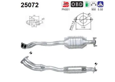 Catalytic Converter Mazda MX-5 II