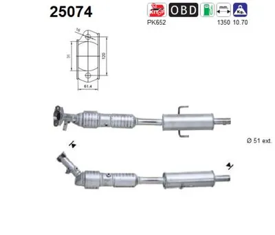 Catalytic Converter Mazda 6 Hatchback · Mazda 6 Saloon · Mazda 6 Station Wagon