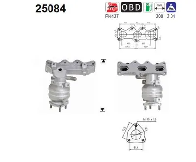 Catalytic Converter Mazda XEDOS 9