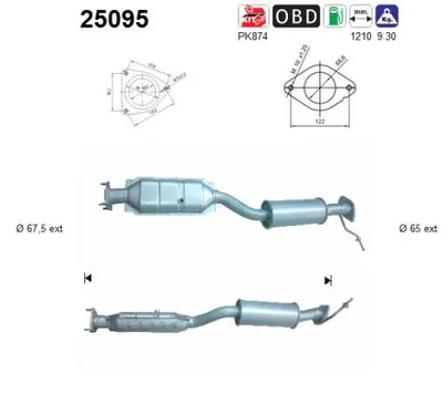 Catalytic Converter Mazda RX-8