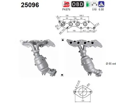 Catalytic Converter Mazda MX-5 III