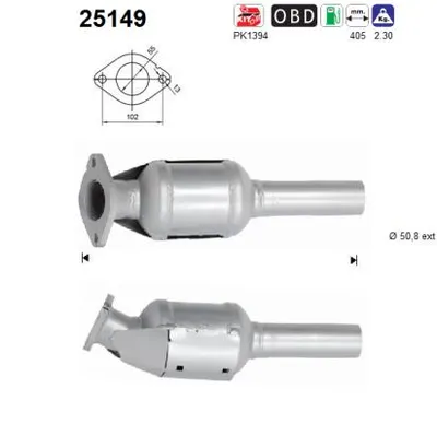Catalytic Converter Kia RIO IV · Kia STONIC · Kia RIO IV Hatchback Van