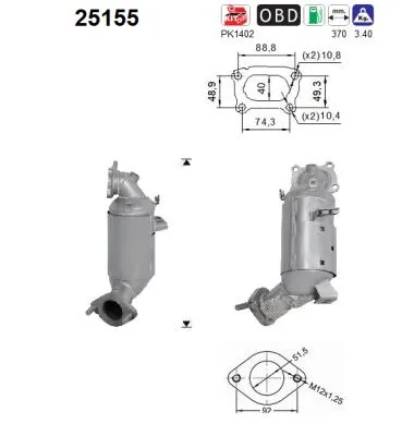 Catalytic Converter Kia PICANTO III