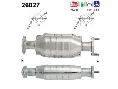 Catalytic Converter Mitsubishi CARISMA · Mitsubishi CARISMA Saloon · Mitsubishi SPACE STAR MPV