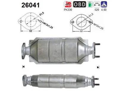 Catalytic Converter Mitsubishi PAJERO PININ I