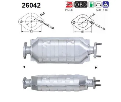 Catalytic Converter Mitsubishi SPACE WAGON · Mitsubishi SPACE RUNNER